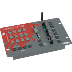 50707 Showtec ColorCue 1 Air Controller LED a fader singolo intelligente alimentato batteria 6 colori DMX wireless KaotikaStore