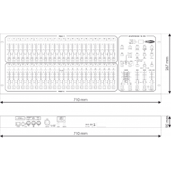 50831 Showtec Showmaster 48 MKII Console dimming DMX a 48 canali KaotikaStore