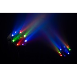 43173 Showtec Firestorm Effetto luce 4 in 1 laser wash derby e strobo per feste dj party discoteca eventi KaotikaStore