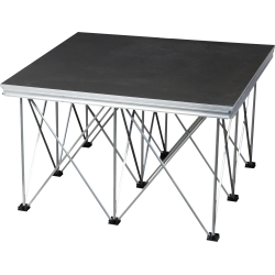 70612 Showgear Mammoth stage 1x1 m 40cm altezza elementi per palco gambe a forbice struttura allestimenti eventi KaotikaStore