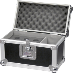 D7393B Showgear Flightcase per trasporto di 6 microfoni valigetta porta palmare Pro Case for 6 mics KaotikaStore