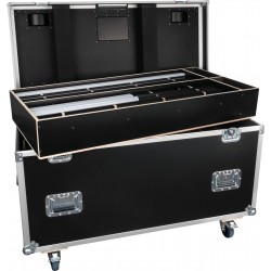 D7281 Showtec Flight case per IP Pixelstrip 40 e 80 Con scomparti per il controller IP Pixel e gli accessori specifico barre led