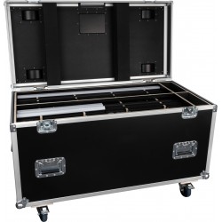 D7281 Showtec Flight case per IP Pixelstrip 40 e 80 Con scomparti per il controller IP Pixel e gli accessori specifico barre led