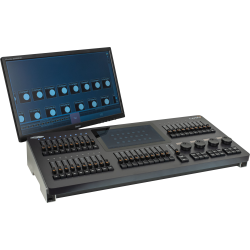 Showtec LAMPY 40 1U Console DMX da 40 fader e 1 Universo per proiettori testa mobile effetti luce palco KaotikaStore