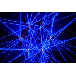 51348 Showtec Galactic RGB-6-751 6 laser a fascio largo full-colour da 600 mW rosso verde blu discoteca pub bar dj KaotikaStore