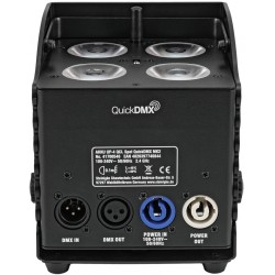 41700546 EUROLITE AKKU UP-4 QCL Spot QuickDMX MK2 KaotikaStore