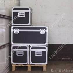 Roadinger Flightcase 80x40cm trasporto universale luci discoteca cavi baule valigia 