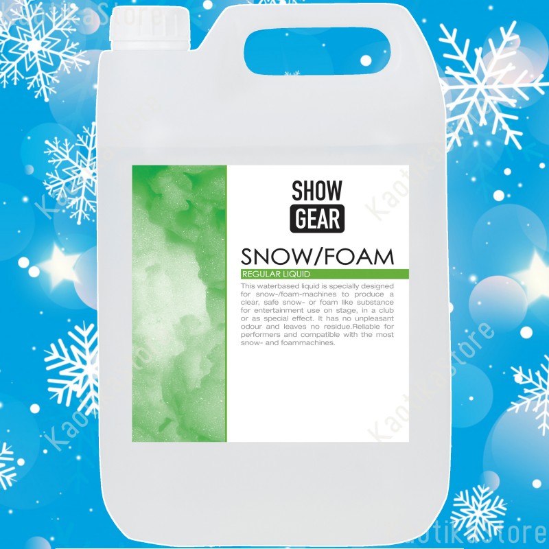 Showtec tanica 5 litri di liquido macchina neve pronto uso snow machine