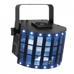 Showtec Energetic XL 3-in-1 luce led + beam + laser controllabile in DMX e IR con telecomando incluso