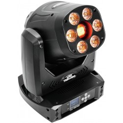 EUROLITE LED TMH-H90 Hybrid Moving-Head Spot/Wash COB testa Mobile DMX