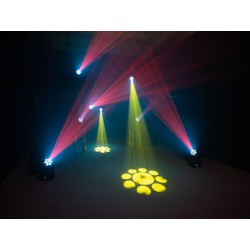 EUROLITE LED TMH-H90 Hybrid Moving-Head Spot/Wash COB testa Mobile DMX