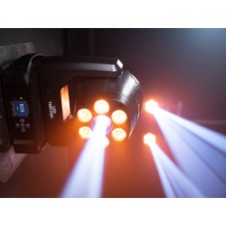 EUROLITE LED TMH-H90 Hybrid Moving-Head Spot/Wash COB testa Mobile DMX