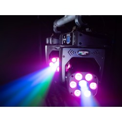 EUROLITE LED TMH-H90 Hybrid Moving-Head Spot/Wash COB testa Mobile DMX