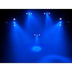 51918672 EUROLITE LED SCY-50 Hybrid Beam Effect effetto luce RGBAW+UV LEDs, dynamic color effects and strobe KaotikaStore