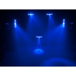 51918672 EUROLITE LED SCY-50 Hybrid Beam Effect effetto luce RGBAW+UV LEDs, dynamic color effects and strobe KaotikaStore