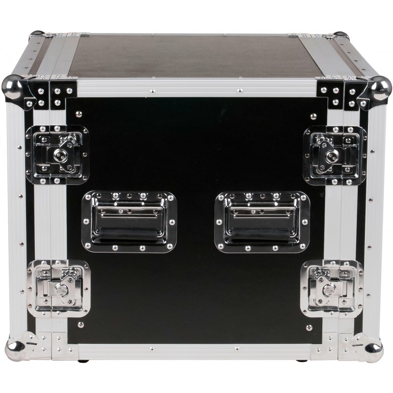 Showgear Double Door Case 10U rack flightcase 10HE 10 unità per protezione e trasporto finali mixer processori etc KaotikaStore