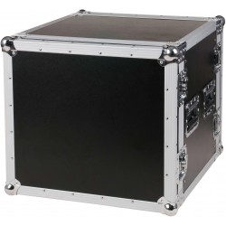 Showgear Double Door Case 10U rack flightcase 10HE 10 unità per protezione e trasporto finali mixer processori etc KaotikaStore