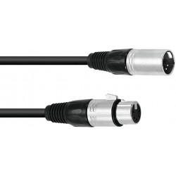 Cavo XLR 5 metri 5 poli microfonico per segnale di linea adattabile per segnali DMX cavo pronto uso maschio femmina microfono