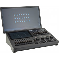 Showtec LAMPY 20 2U Console DMX da 20 fader e 2 Universi Console DMX centralina controllo testa mobile luci banco regia