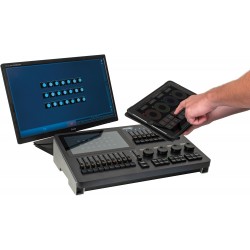 Showtec LAMPY 20 2U Console DMX 20 fader 2 Universi Console centralina controllo testa mobile banco regia 50741 8717748538499