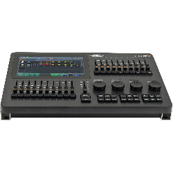 Showtec LAMPY 20 2U Console DMX 20 fader 2 Universi Console centralina controllo testa mobile banco regia 50741 8717748538499