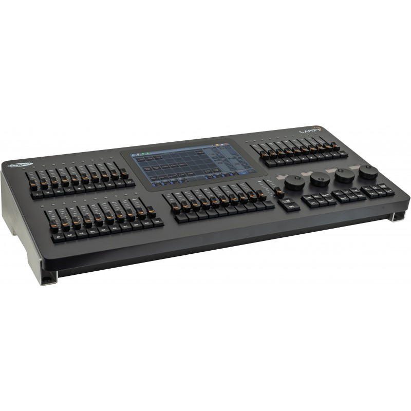 Showtec LAMPY 40 2U Console DMX da 40 fader e 2 Universi Console DMX centralina controllo testa mobile luci banco regia