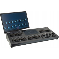 Showtec LAMPY 40 2U Console DMX da 40 fader e 2 Universi Console DMX centralina controllo testa mobile luci banco regia