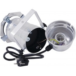 Faro PAR-30 per lampada 75w faretto silver (lampada non inclusa) attacco E27 per lampada a LED KaotikaStore