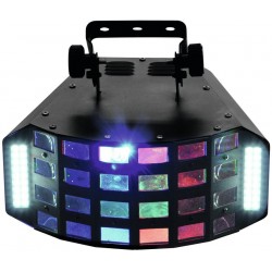 51918310 Eurolite D-30 LED DMX RGBWAP strobo derby effetto discoteca effetto a fasci hybrid