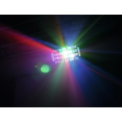 51918310 Eurolite D-30 LED DMX RGBWAP strobo derby effetto discoteca effetto a fasci hybrid KaotikaStore