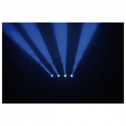 Showtec Dynamic Led effetto luce simula laser RGB 4 moonflower luci dj feste discoteca pub KaotikaStore