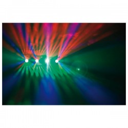 Showtec Dynamic Led effetto luce simula laser RGB 4 moonflower luci dj feste discoteca pub KaotikaStore