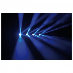 Showtec Dynamic Led effetto luce simula laser RGB 4 moonflower luci dj feste discoteca pub KaotikaStore