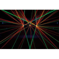 51360 Showtec Solaris 3.0 Laser RGB a potenza elevata con controllo ILDA Laser a colori 3.000 mW KaotikaStore 8717748546838