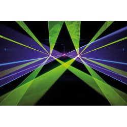 51360 Showtec Solaris 3.0 Laser RGB a potenza elevata con controllo ILDA Laser a colori 3.000 mW KaotikaStore 8717748546838