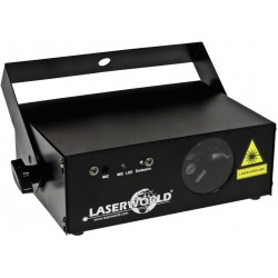 Laserworld EL-60G MKII laser verde 60mW green KaotikaStore Show laser class 3 with 60 mW power in green