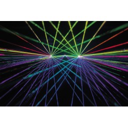 51363 Showtec Solaris 5.5 Laser RGB a potenza elevata con con Pangolin FB4  ILDA e Art-Net Laser a colori 5.500 mW KaotikaStore