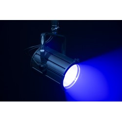 34068 Showtec ACT Par 200W UV faro a LED ultravioletti luce viola blacklight nera plafoniera ultravioletti party KaotikaStore