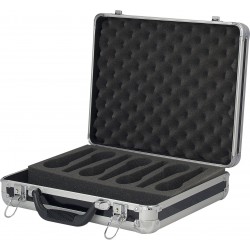 Dap Audio Flightcase per trasporto di 7 microfoni valigetta porta palmare