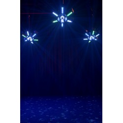 Showtec Typhoon 640 6 x RGBW LED effetto sfera a specchio multieffetto automatico all-in-one centropista  KaotikaStore