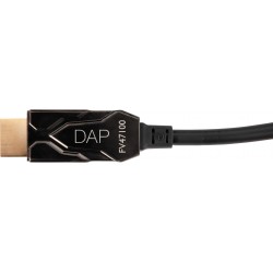 DAP Cavo in fibra ottica HDMI 2.1 AOC 8K armato 100 m placcato oro KaotikaStore FV47100