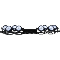 40305 Showtec Titan Strobe FLEX FX Set di 8 strobo LED da 100 W + controller KaotikaStore 8717748579553