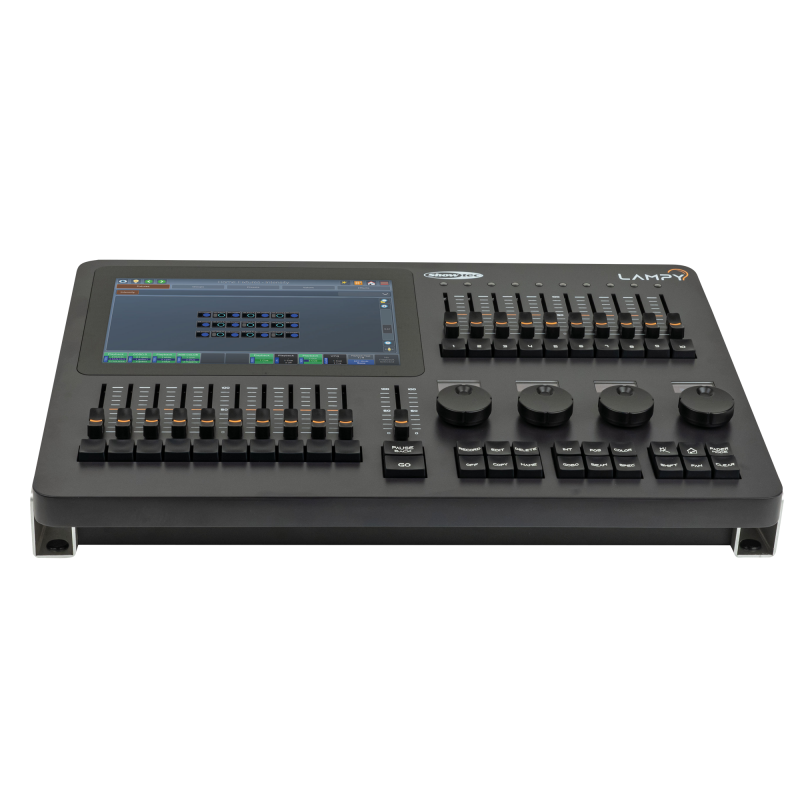 50740 Showtec LAMPY 20 1U Console DMX da 20 fader e 1 Universo Consolle DMX centralina controllo testa mobile