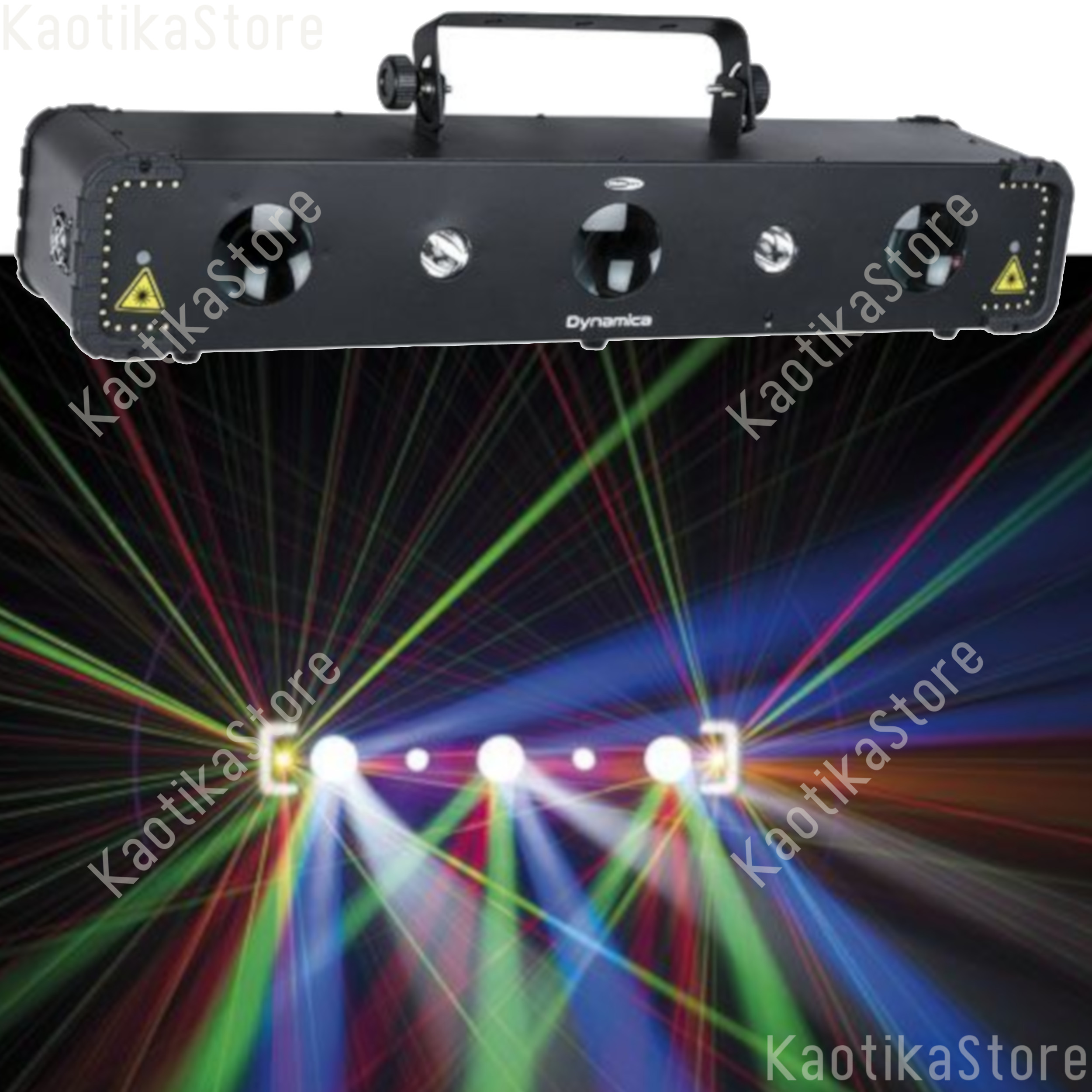 Effetti Luce Led Discoteca.Effetto 4 In 1 Luce Laser Led Strobo Luci Discoteca Automatico Musicale Dmx Ebay